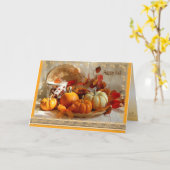 Glücklicher Fall Karte (Gelbe Blume)