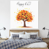 Glücklicher Fall! Leinwanddruck (Insitu (Schlafzimmer))