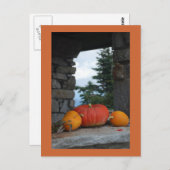 glücklicher Fall Postkarte (Vorne/Hinten)