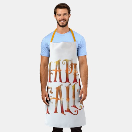 glücklicher Fall Schürze (Getragen)