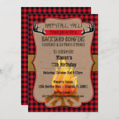 Glücklicher Fall, Sie! Feuer-Einladung Einladung (Vorne/Hinten)