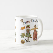 Glücklicher Fall Yall Kaffeetasse (VorderseiteRechts)