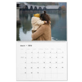 Glücklicher Familienkalender für personalisiertes  Kalender (Mär 2026)