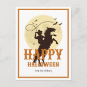 glücklicher Familienname Postkarte (Vorderseite)