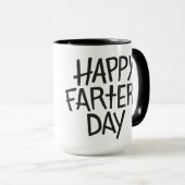 Glücklicher Farters Tag! Tasse (VorderseiteRechts)