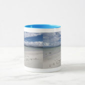 Glücklicher Feiertag geschrieben auf Eilogarry Tasse (Zentrum)