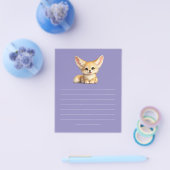 Glücklicher Fennek Fuchs Süße Positive Vibes Desig Flyer (Einzeln)