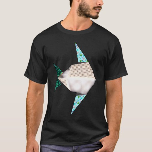 glücklicher Fisch T-Shirt (Vorderseite)