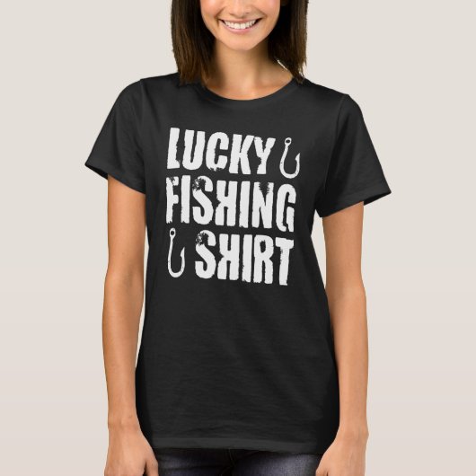 Glücklicher Fischfang T-Shirt (Vorderseite)