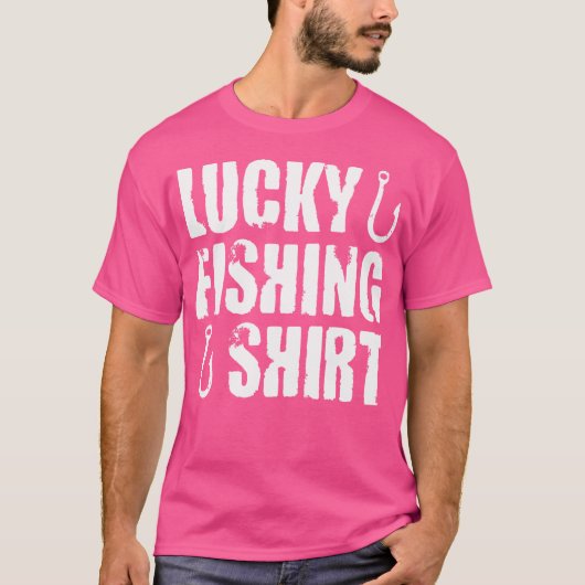 Glücklicher Fischfang T-Shirt (Vorderseite)