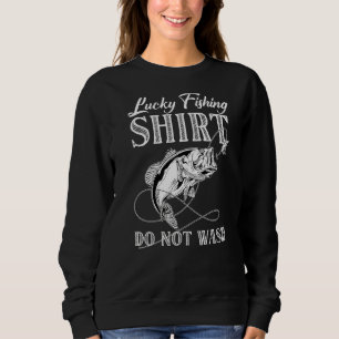 Glücklicher Fischfang wischt nicht das Schlemmerfi Sweatshirt