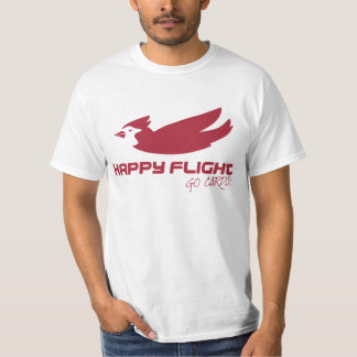 Glücklicher Flug - gehen Sie T-Shirt