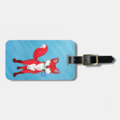 Glücklicher Fox Gepäckanhänger (Vorderseite horizontal)