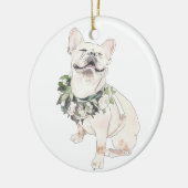 Glücklicher Franzose Keramik Ornament (Links)