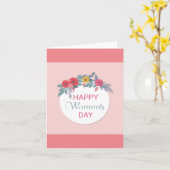 Glücklicher Frauentag Karte (Gelbe Blume)