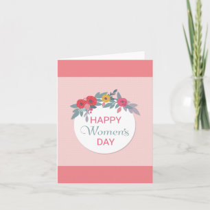 Glücklicher Frauentag Karte