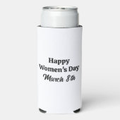 Glücklicher Frauentag | März 8. Selters Dosenkühler (Seltzer Rückseite)