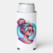 Glücklicher Frauentag | März 8. Selters Dosenkühler (Seltzer Vorderseite)