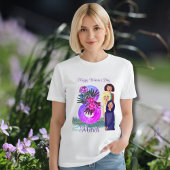 Glücklicher Frauentag | MÄRZ 8 Tri-Blend Shirt