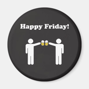 Glücklicher Freitag-Magnet Magnet