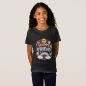 Glücklicher Freitag T-Shirt (Vorne ganz)