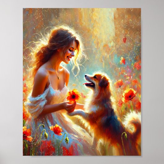 Glücklicher Freund Poster (Vorne)