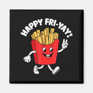 Glücklicher Fri-yay Lustiger Lehrer-Wochenend-Tag Magnet