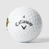Glücklicher Frosch Callaway Supersoft Golfbälle (Logo)