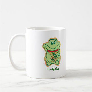 Glücklicher Frosch Kaffeetasse