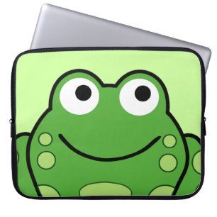 Glücklicher Frosch Laptopschutzhülle