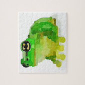 Glücklicher Frosch-Puzzle Puzzle (Vertikal)