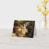 Glücklicher Frühling! Karte (Gelbe Blume)