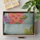 glücklicher Frühling! Seidenpapier (Geschenk)