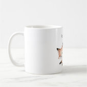 Glücklicher Fuchs Kaffeetasse (Links)
