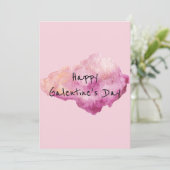 Glücklicher Galentinstag. Feiertagskarte (Stehend Vorderseite)