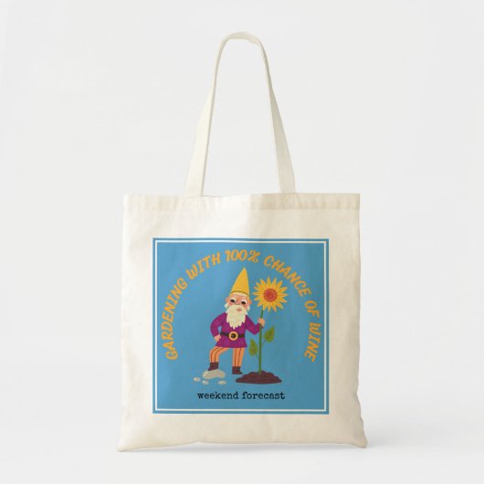 Glücklicher Garten-Tote Tragetasche (Vorne)