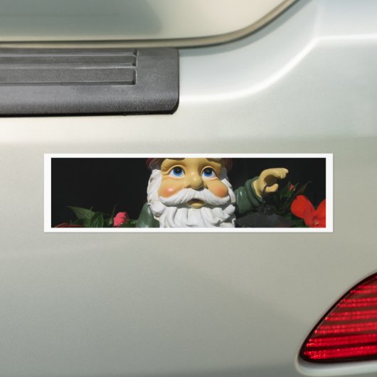 Glücklicher GartenGnome Autoaufkleber (Auf Auto)