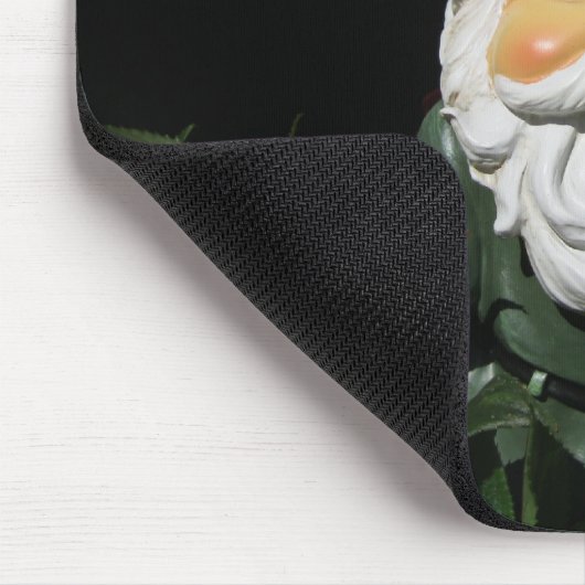 Glücklicher GartenGnome Mousepad (Ecke)