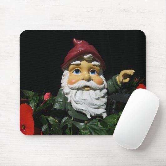 Glücklicher GartenGnome Mousepad (Mit Mouse)