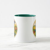 Glücklicher Gartenzwerg Tasse (Zentrum)