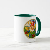 Glücklicher Gartenzwerg Tasse (VorderseiteRechts)