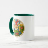 Glücklicher Gartenzwerg Tasse (Vorderseite Links)