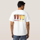 Glücklicher Gebräu-Tag zu mir! T-Shirt (Schwarz voll)