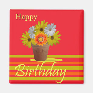 Glücklicher Geburtsmagnet Magnet