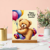 glücklicher Geburtstag Acrylschild (Hochzeit)