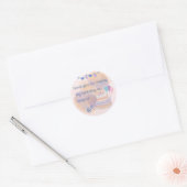 Glücklicher Geburtstag Aufkleber – Partygeschenk & (Umschlag)