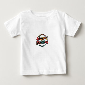 glücklicher Geburtstag Baby T-shirt