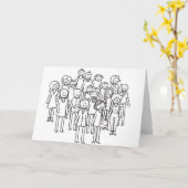 GLÜCKLICHER GEBURTSTAG ***BOSS*** KARTE (Gelbe Blume)