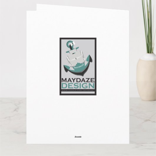 glücklicher Geburtstag (brightBurst) Karte (Rückseite)