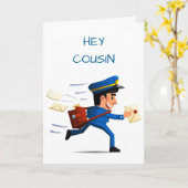 ***GLÜCKLICHER GEBURTSTAG COUSIN*** KARTE (Gelbe Blume)